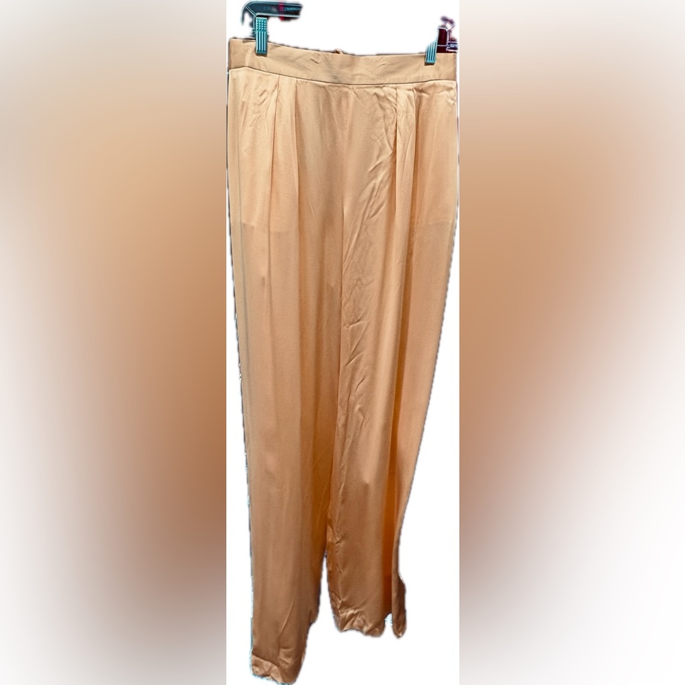 Tangerine vintage escada wide leg pants